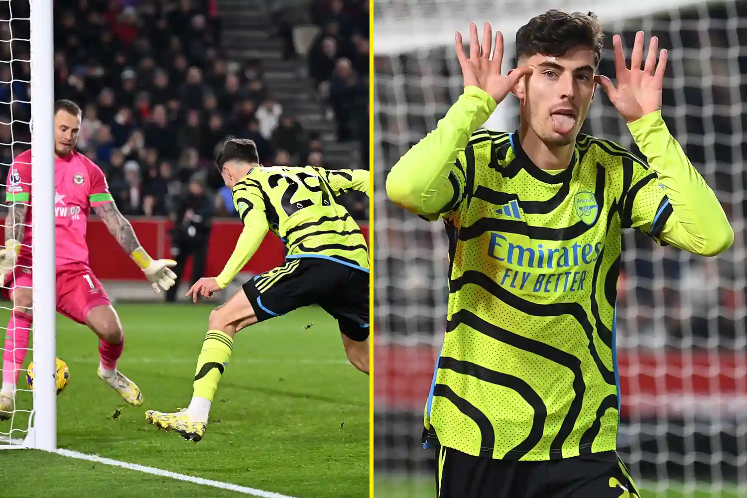 Kai Havertz Tire Arsenal Au Sommet De La Premier League Du E Match