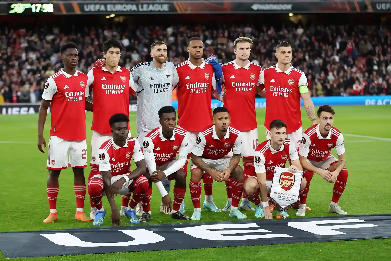 Voici ma programmation prévue pour PSV v Arsenal ce soir