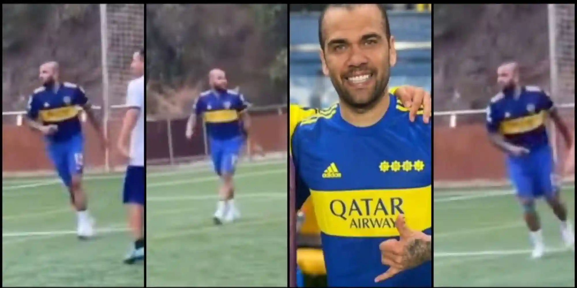 Dani Alves, de la prison sur le «retour au football»: sur le terrain avec 10 du Boca