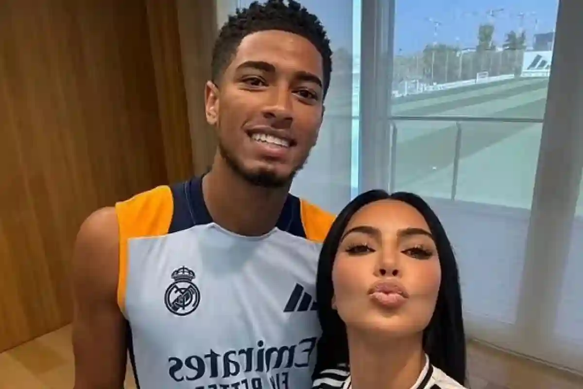 Kim Kardashian aurait un énorme béguin pour Jude Bellingham du Real Madrid