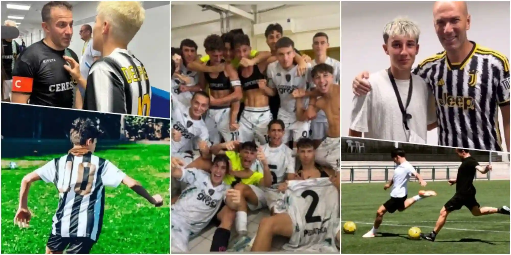 Del Piero, son fils Tobias dans Empoli: d'Idol Zidane à «Master» Tavano