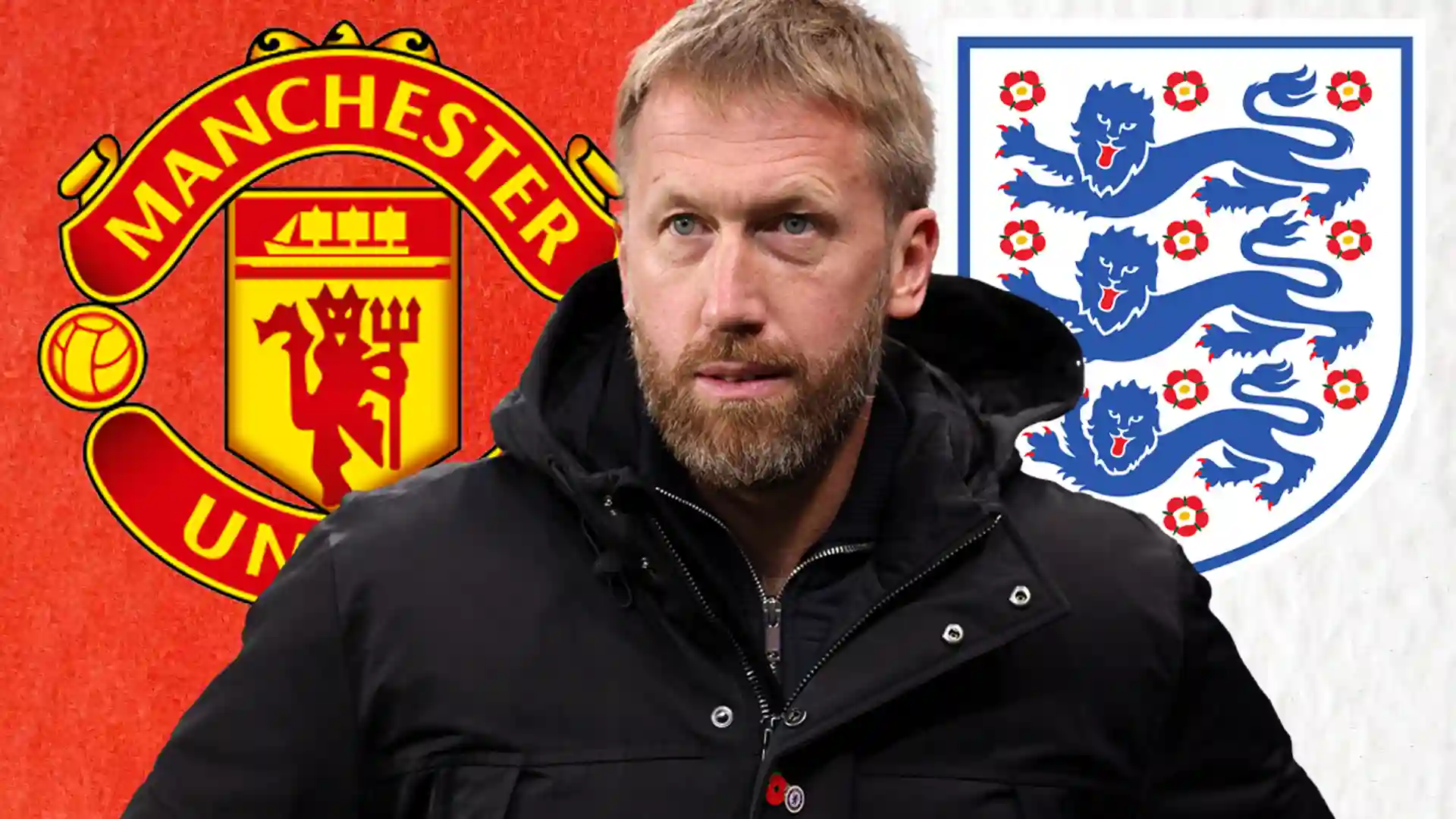 Graham Potter répond aux spéculations sur les liens d'emploi Manchester United et Angleterre