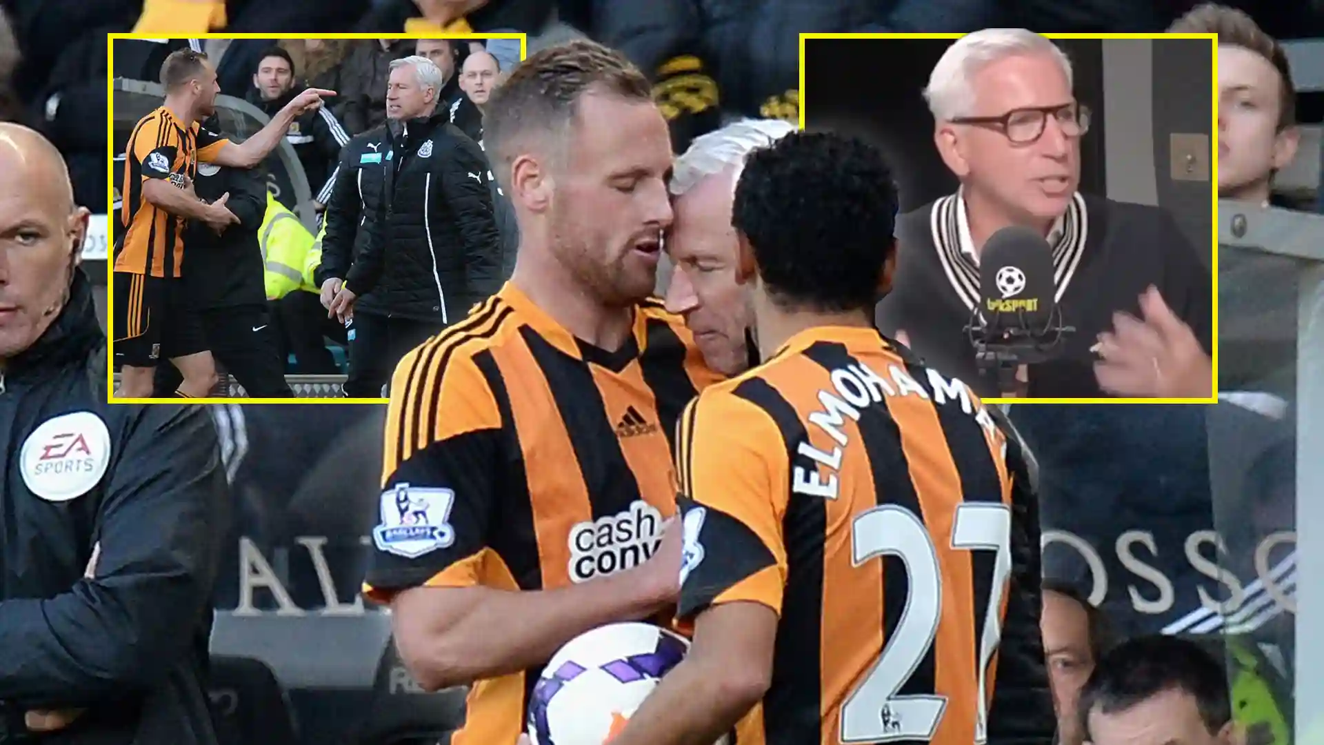 Alan Pardew n'est pas intéressé à rattraper avec David Meyler après que le trémail tristement célèbre l'ait décroché instantanément de 100 000 £ amende