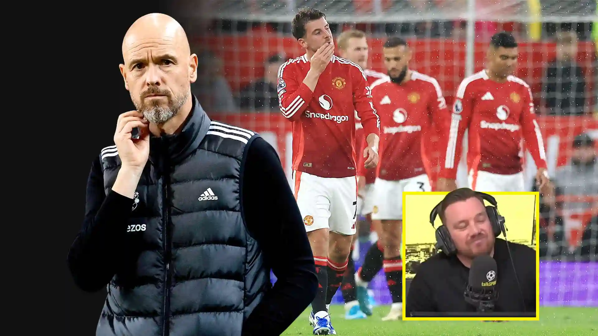 Le fan de Manchester United laisse l'hôte de Foify consterné en affirmant qu'il veut que les Devils Red perdent pour que Erik Ten Hag soit limogé