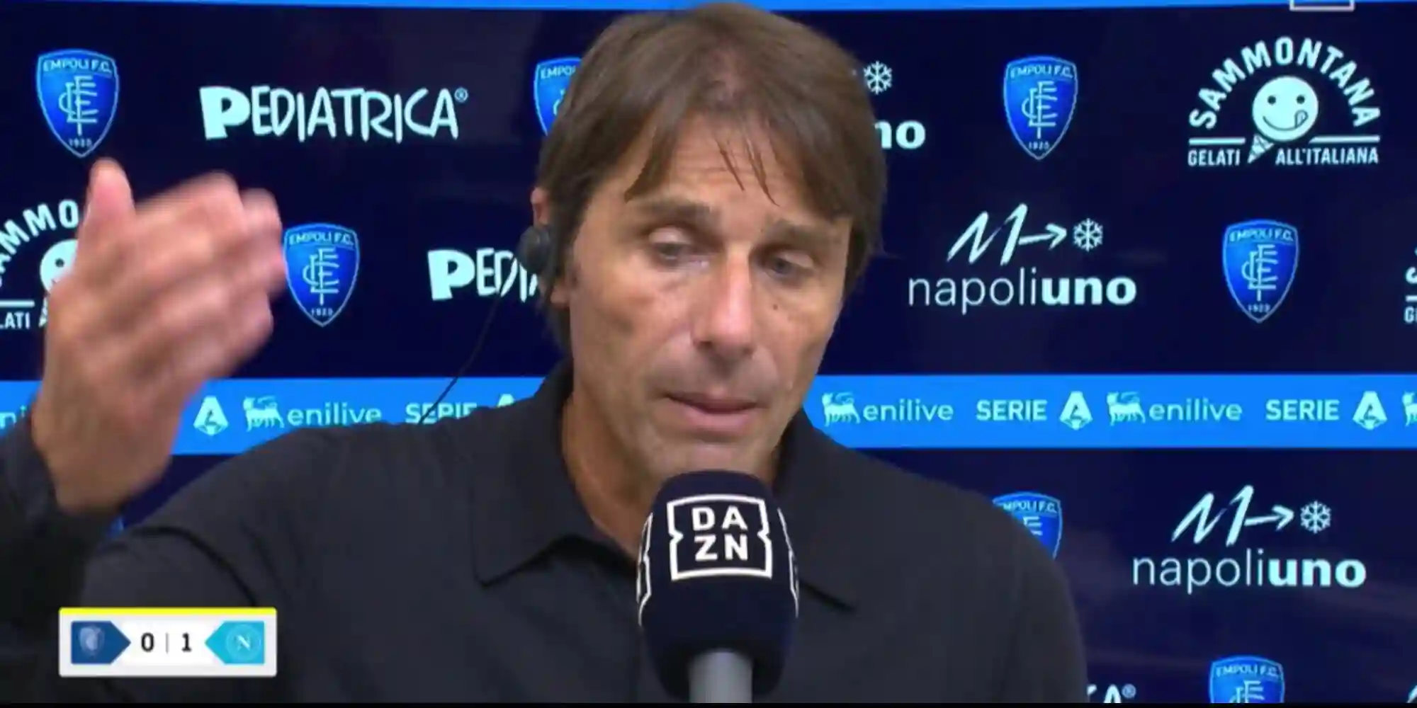 Conte: Nous méritons de prendre les devants, nous devons célébrer parce que ...