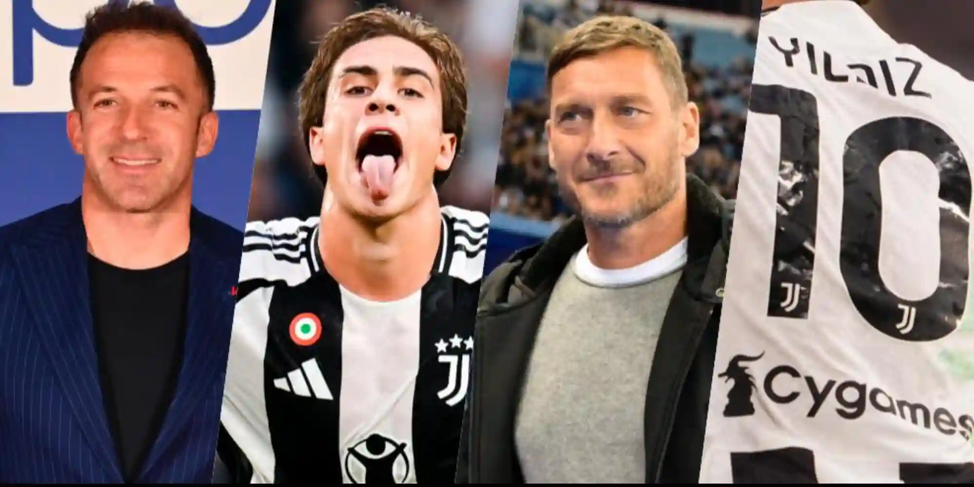 Totti et la comparaison de Piero-Yildiz: Les 10 pes, les épaules larges sont nécessaires