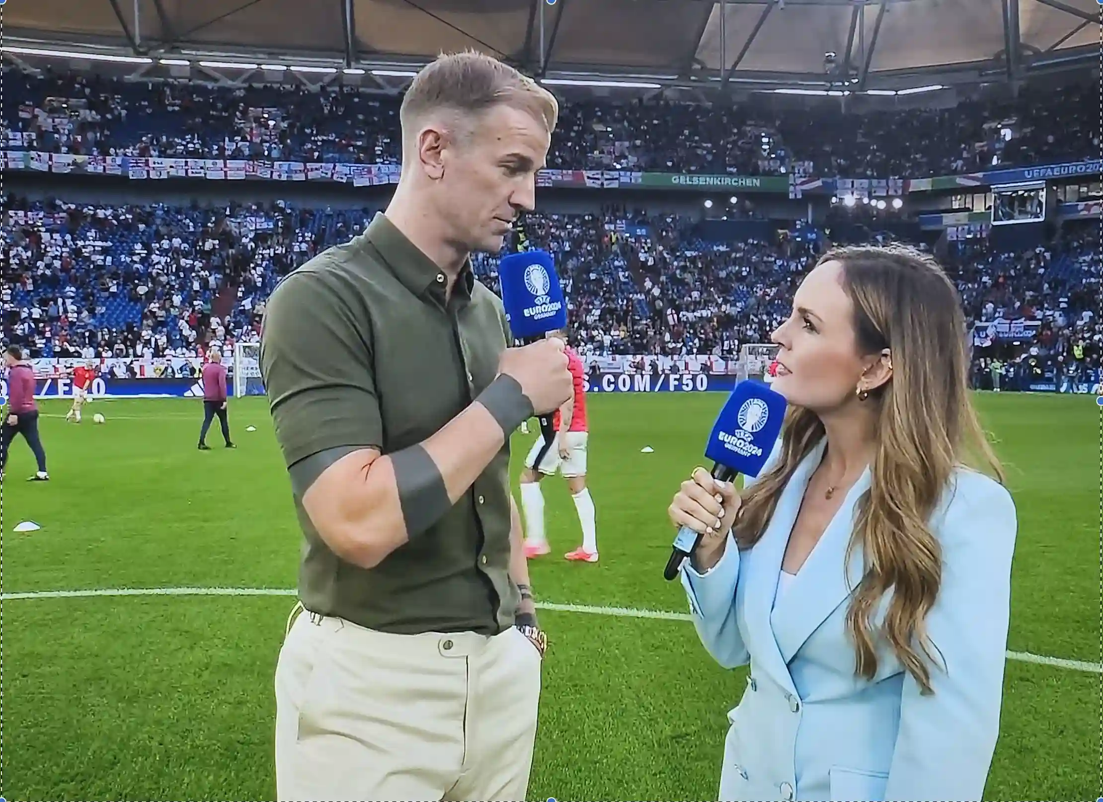 Que signifient les tatouages ​​de Joe Hart? L'ancien gardien de but de l'Angleterre à montrer «Armor» sur Match of the Day