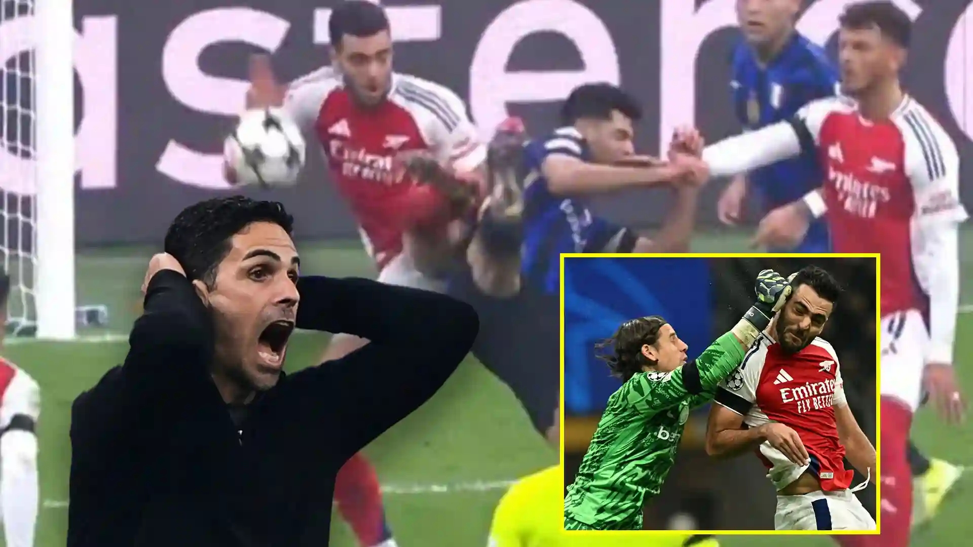 Martin Keown fait rage à Arsenal Handball alors que Mikel Arteta claque des arbitres manquant Punch to Head