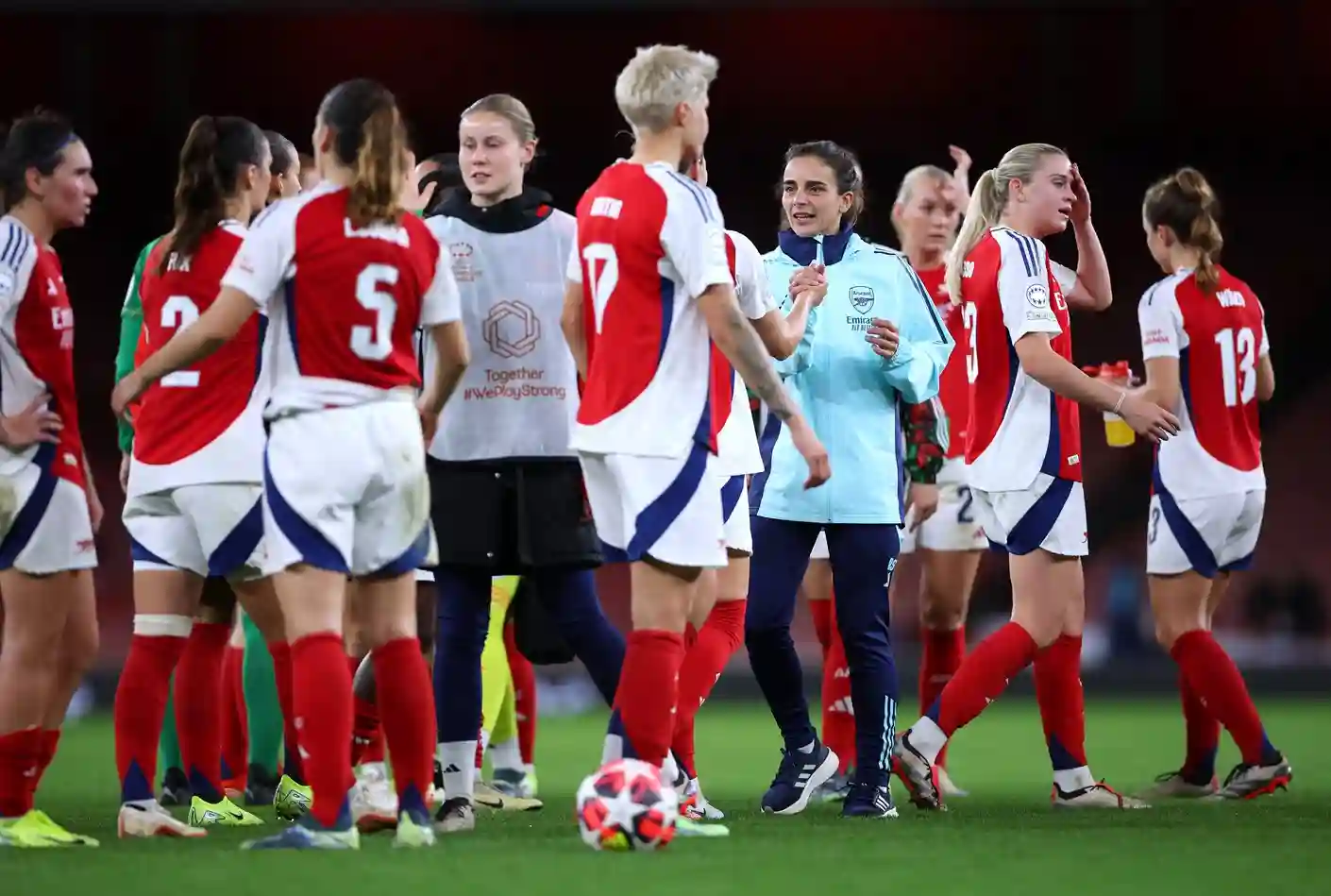 Je suis vraiment heureux Renee Slegers sur la victoire dominante 5-0 d'Arsenal sur Brighton Women