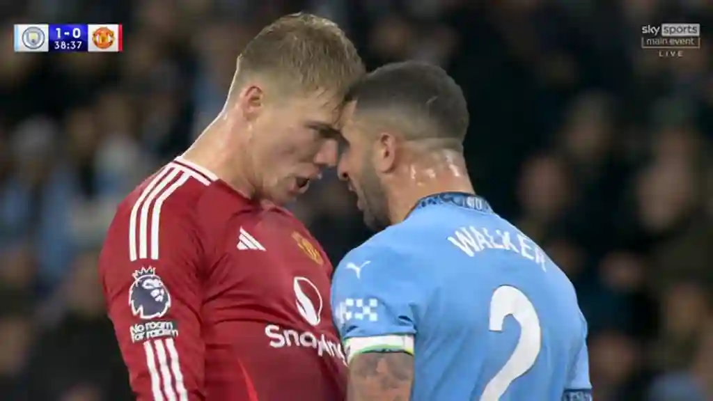 Rasmus Hojlund publie un message effronté à Kyle Walker après leur affrontement à Manchester Derby