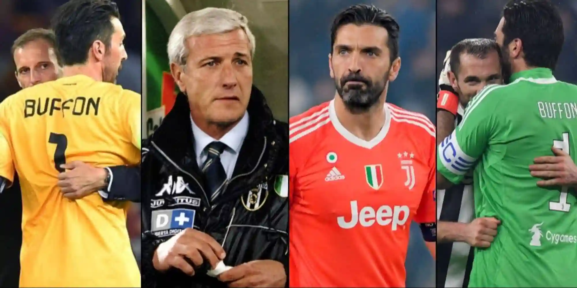 Buffon: Motta, tu te souviens de Lippi? Allegri m'a fait comprendre. Chiellini, peut-être ..