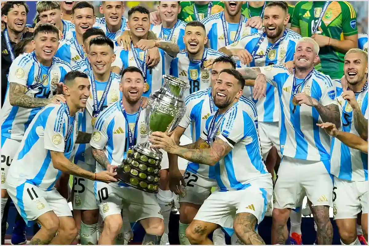 L'équipe nationale de football masculine de l'Argentine nommée meilleure équipe AIPS de 2024