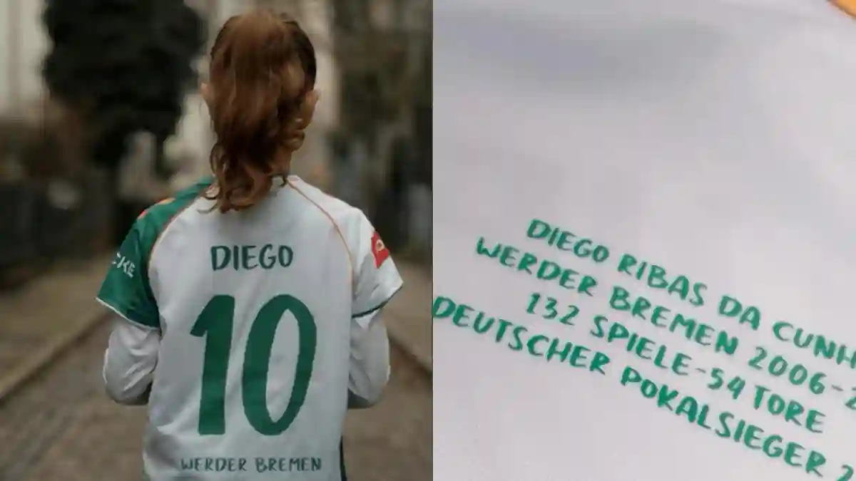 Le Werder Brême lance un «t-shirt-host» à Diego Ribas: Obrigado, magie