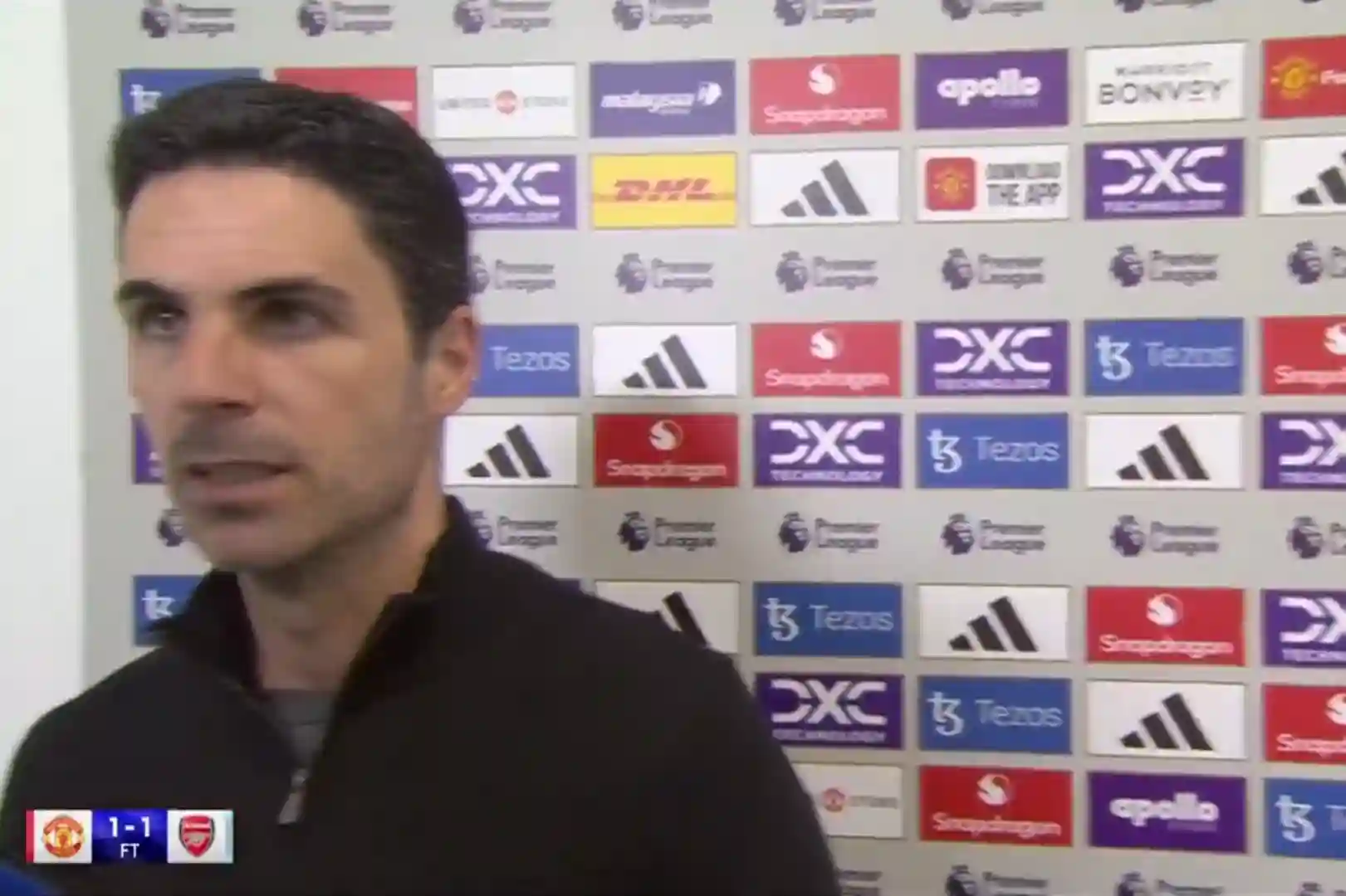 Mikel Arteta sort de l'interview alors qu'Arsenal Boss refuse de répondre à la question dans un moment gênant